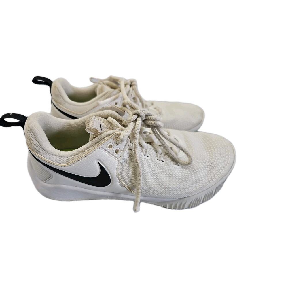 Nike Zoom HyperAce 2 Shoes Womens 8T Volleyball Sneakers Lace Up Athletic White